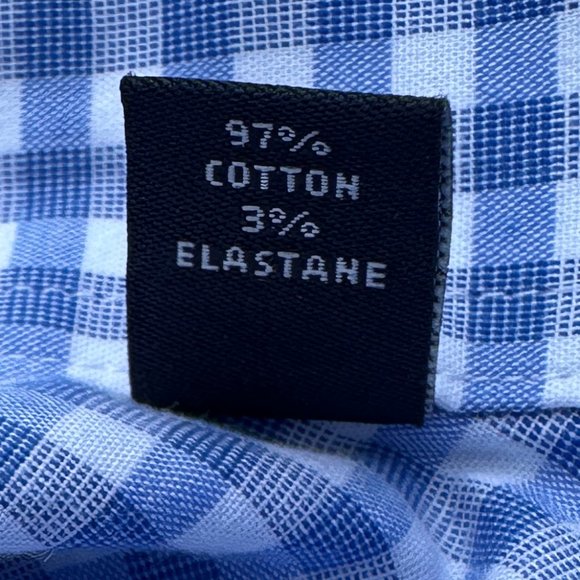 TOMMY HILFIGER Men's Regular Fit Stretch Shirt - Large - Picture 9 of 9